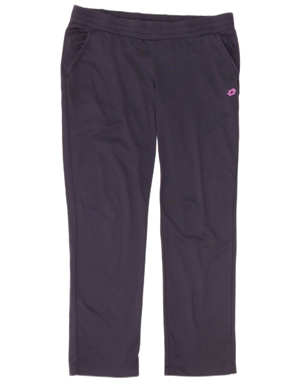 Lotto Womens Tracksuit Trousers UK 18 XL Navy Blue