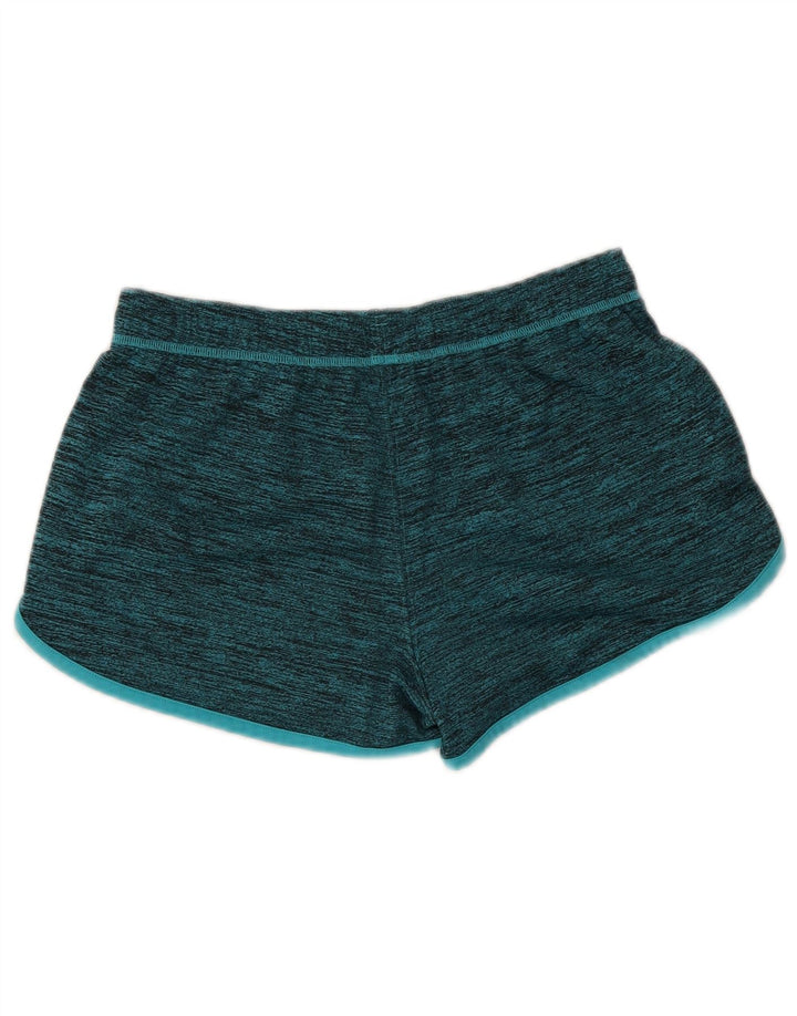 Under Armour Womens Sport Shorts UK 14 Medium Blue Flecked