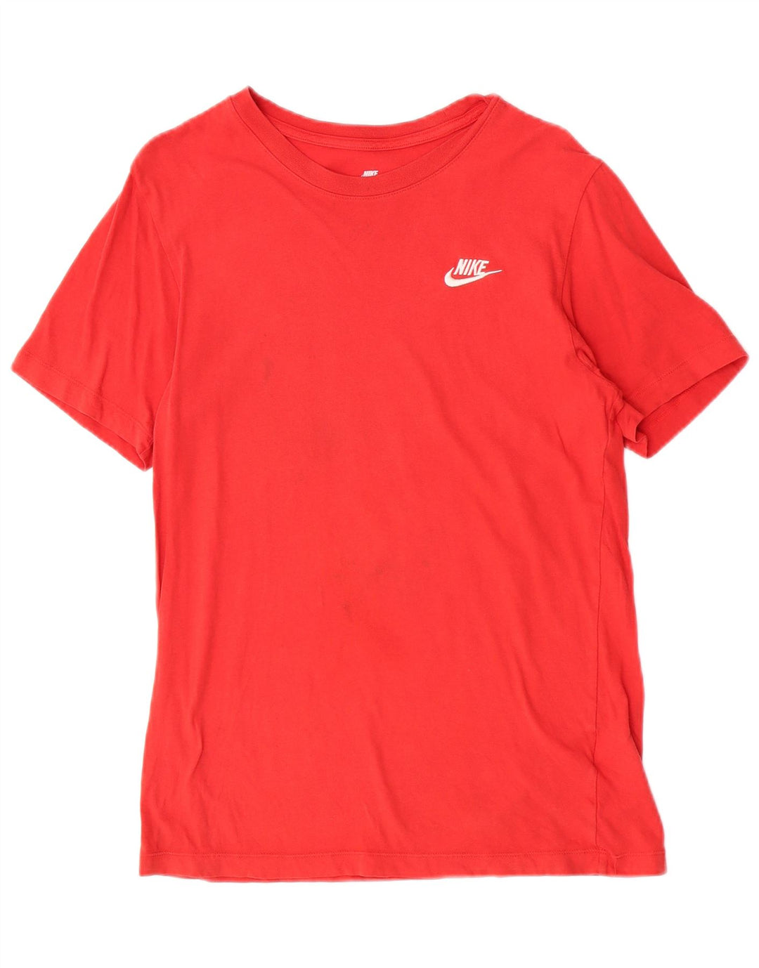 Nike Mens T-Shirt Top Small Red Cotton