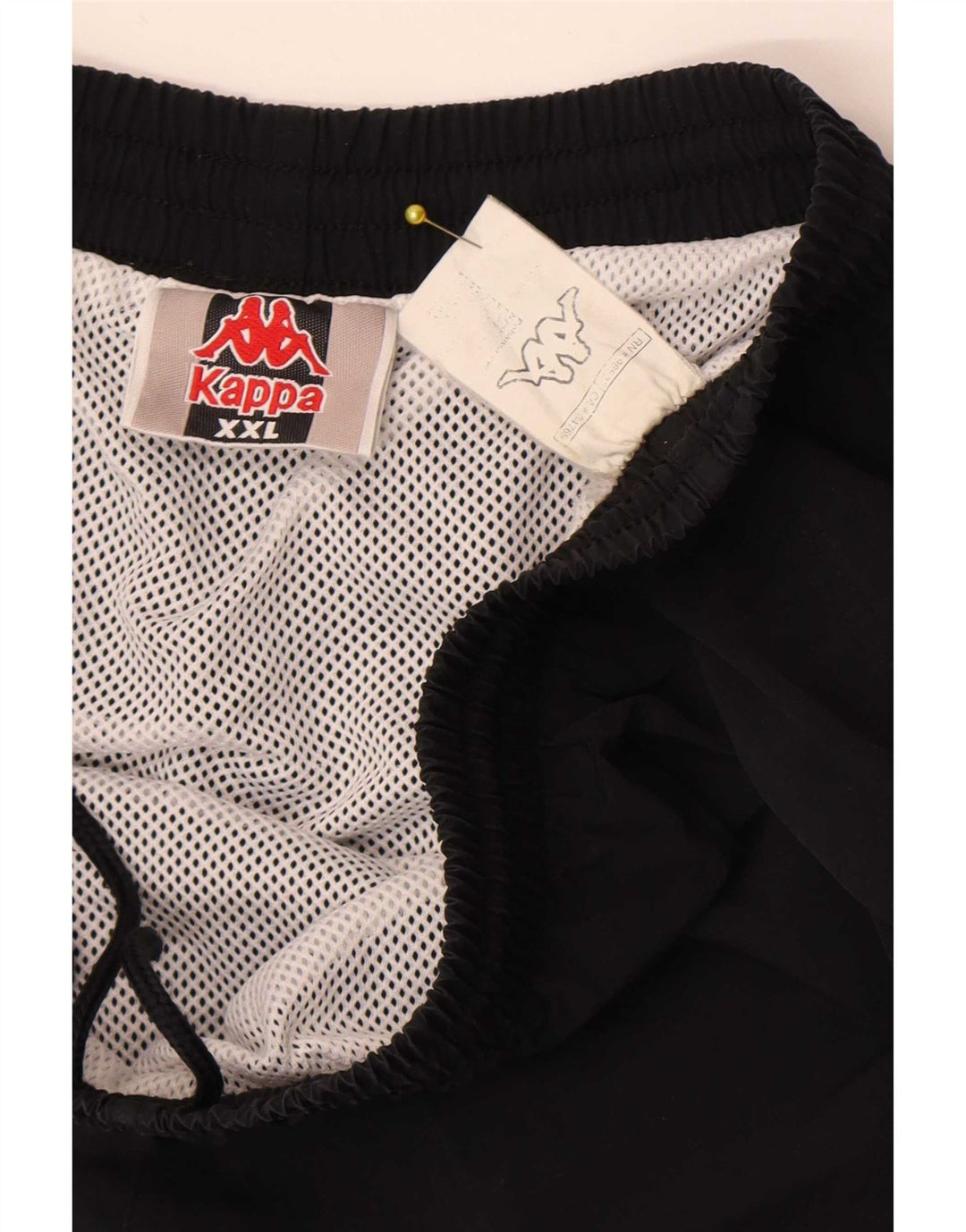 Kappa Mens Swimming Shorts 2XL Black Polyamide
