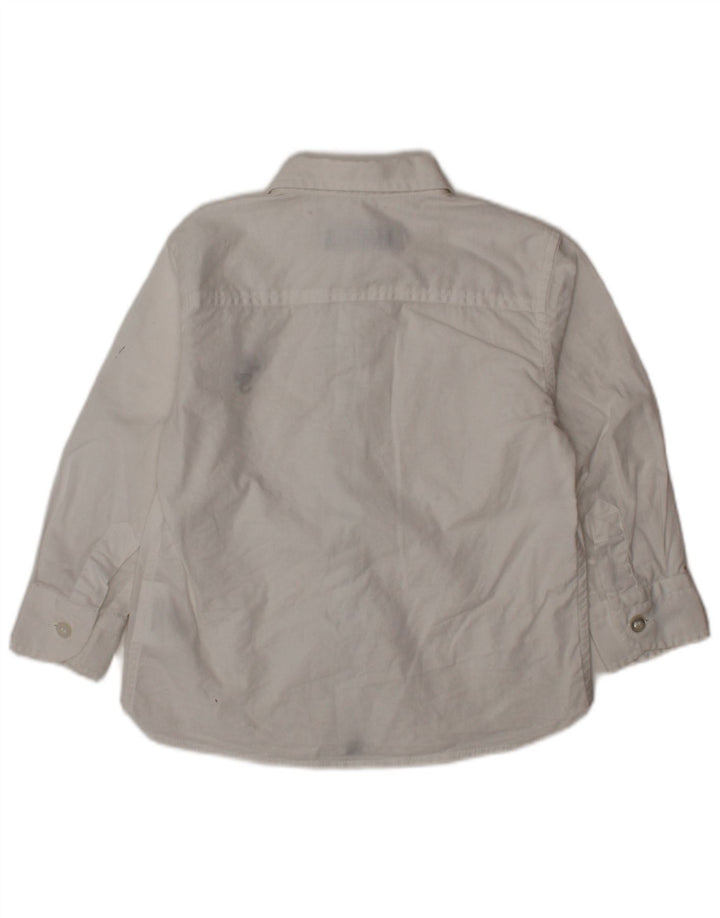 CESARE PACIOTTI 4US Baby Boys Shirt 9-12 Months White Cotton