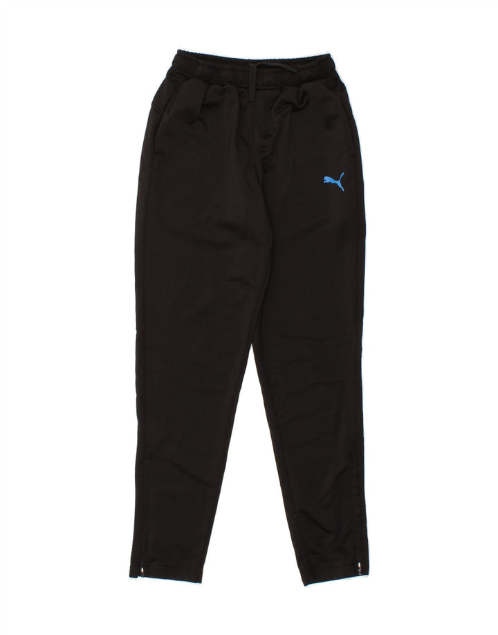 PUMA Boys Tracksuit Trousers 11-12 Years  Black Vintage Puma and Second-Hand Puma from Messina Hembry 