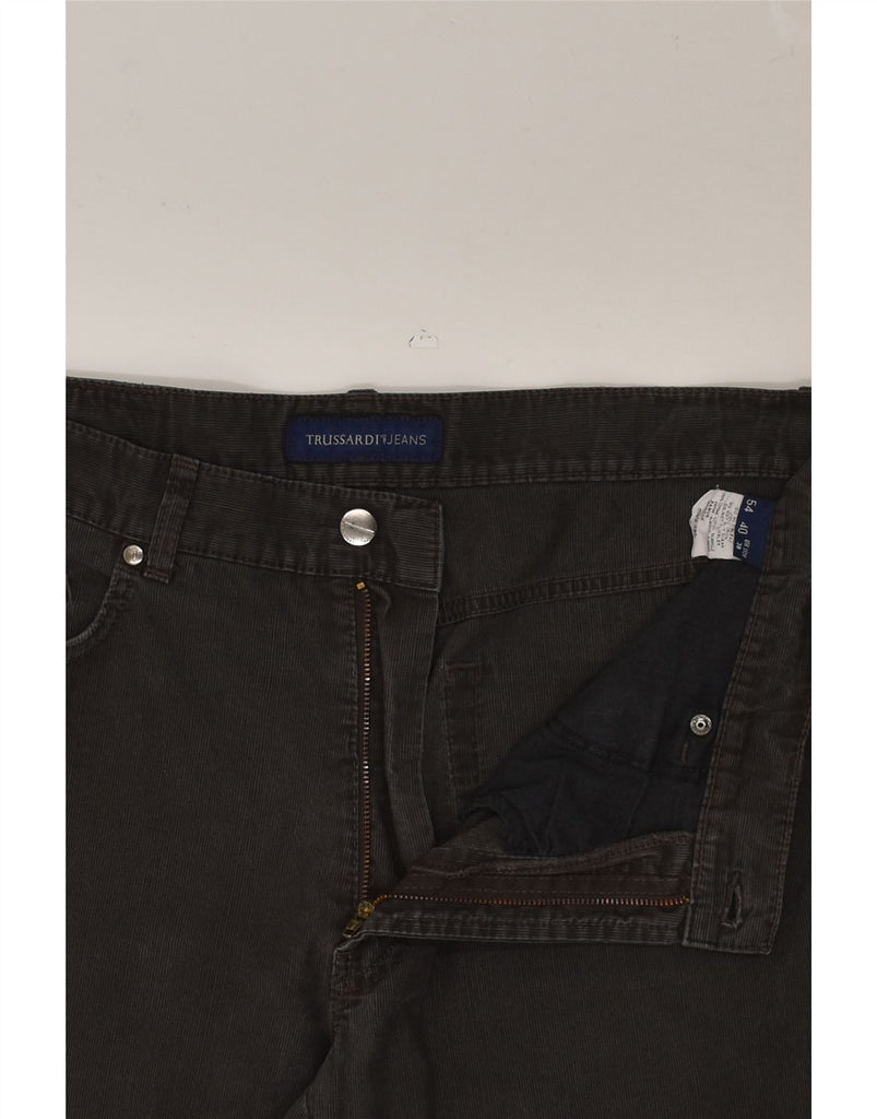 TRUSSARDI Mens Slim Jeans W38 L30 Black Cotton | Vintage Trussardi | Thrift | Second-Hand Trussardi | Used Clothing | Messina Hembry 