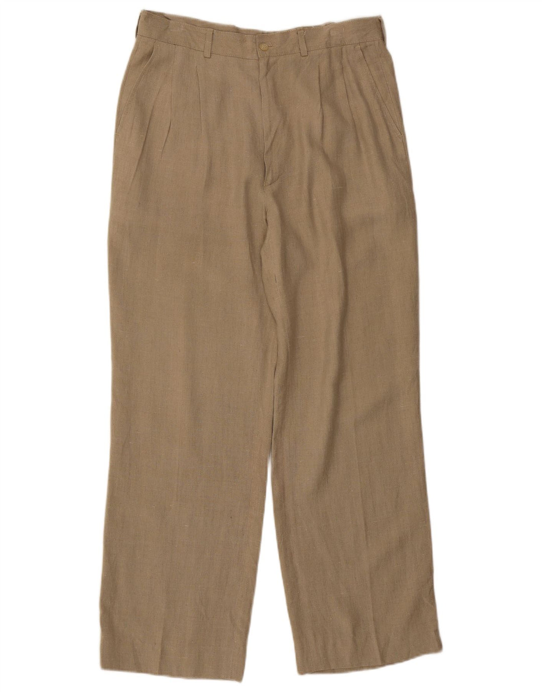 Vintage Womens Pegged Chino Trousers W30 L28 Beige