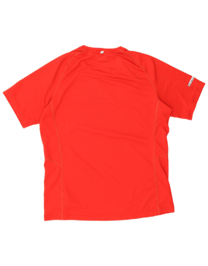 Nike Mens Dri Fit T-Shirt Top Large Red Polyester