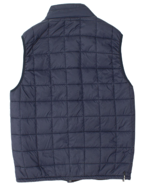 REPLAY Boys Padded Gilet 11-12 Years Medium Navy Blue