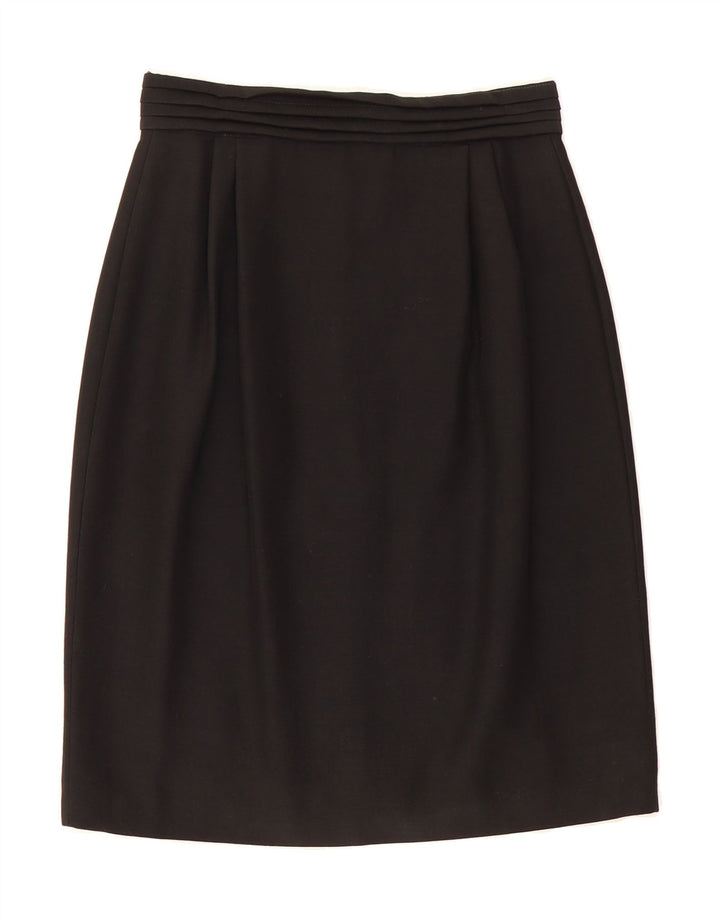 VINTAGE Womens Pencil Skirt W26 Small  Black Vintage Vintage and Second-Hand Vintage from Messina Hembry 