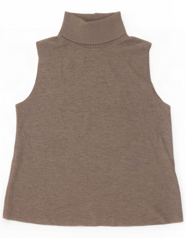 Zara Womens Vest Tank Top UK 16 Large Grey