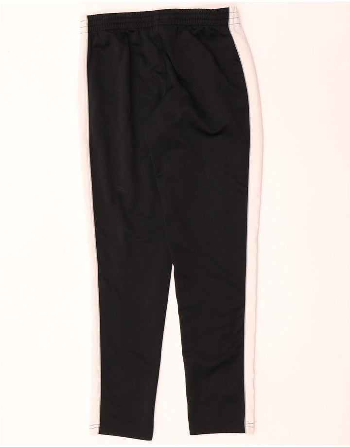 Converse Womens Tracksuit Trousers UK 8 Small Black Colourblock Polyester