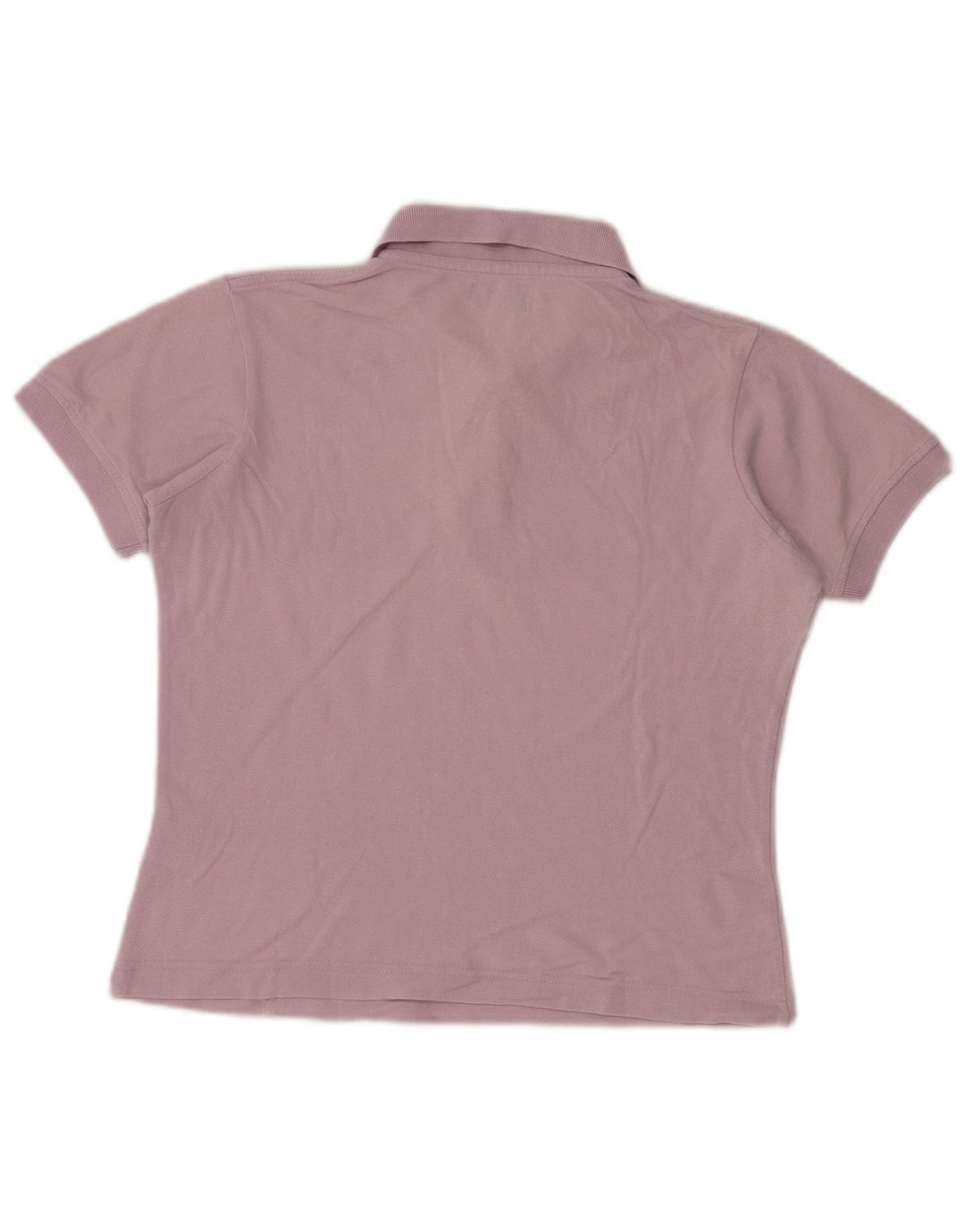 Kappa Womens Oversized Polo Shirt UK 10 Small Pink Cotton