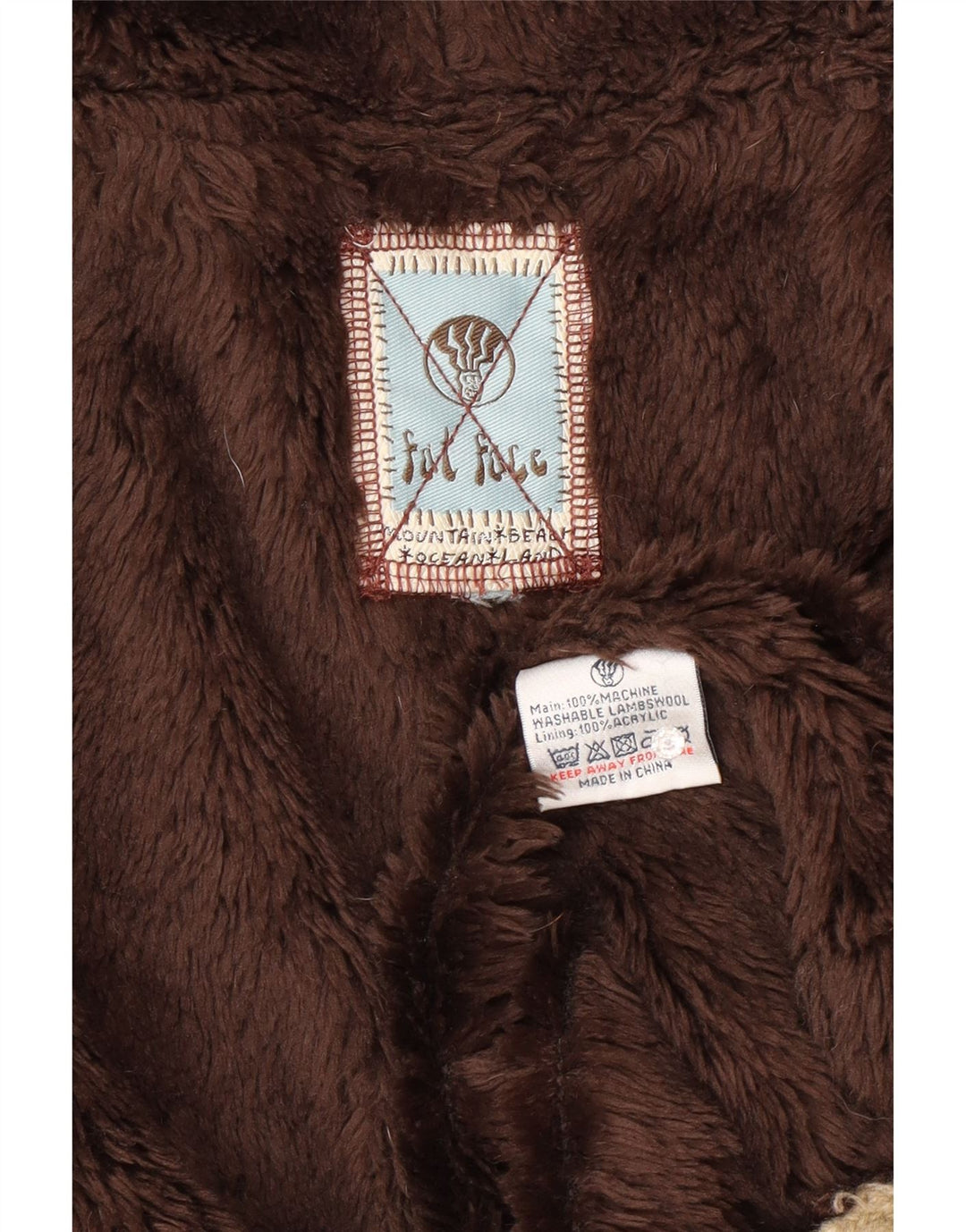 Fat Face Womens Hooded Cardigan Sweater UK 14 Medium Beige Lambswool