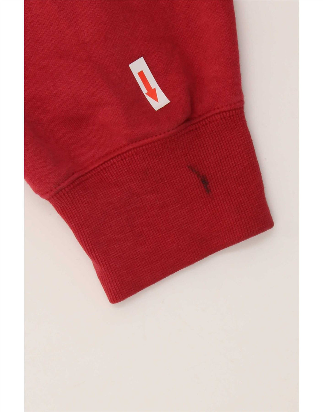 Champion Mens Tracksuit Top Jacket 2XL Red Cotton