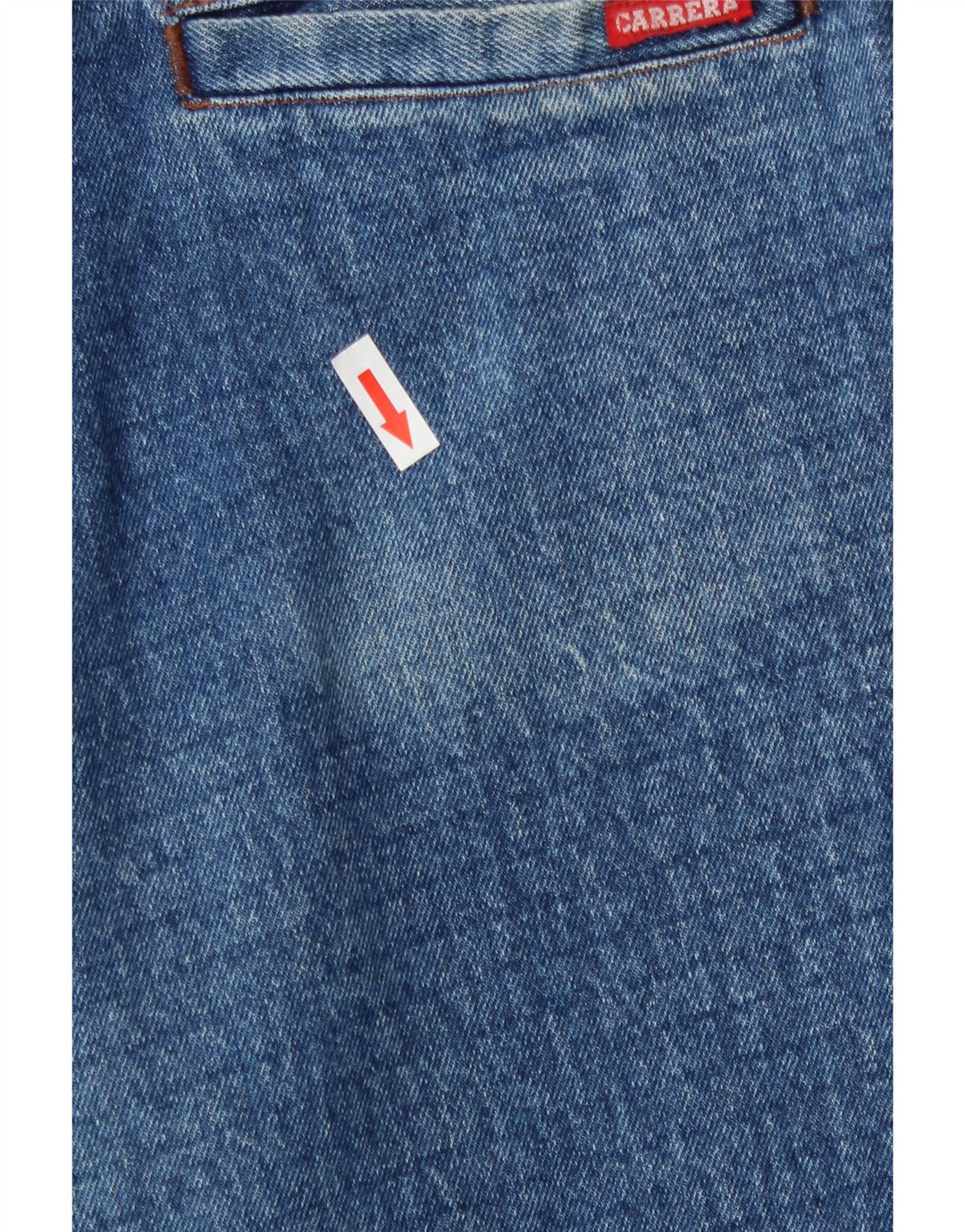 Carrera Womens High Rise Loose Jeans W32 L27 Blue Cotton