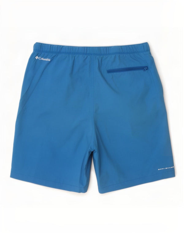 Columbia Mens Omni-Shade Swimming Shorts Large Blue Polyester