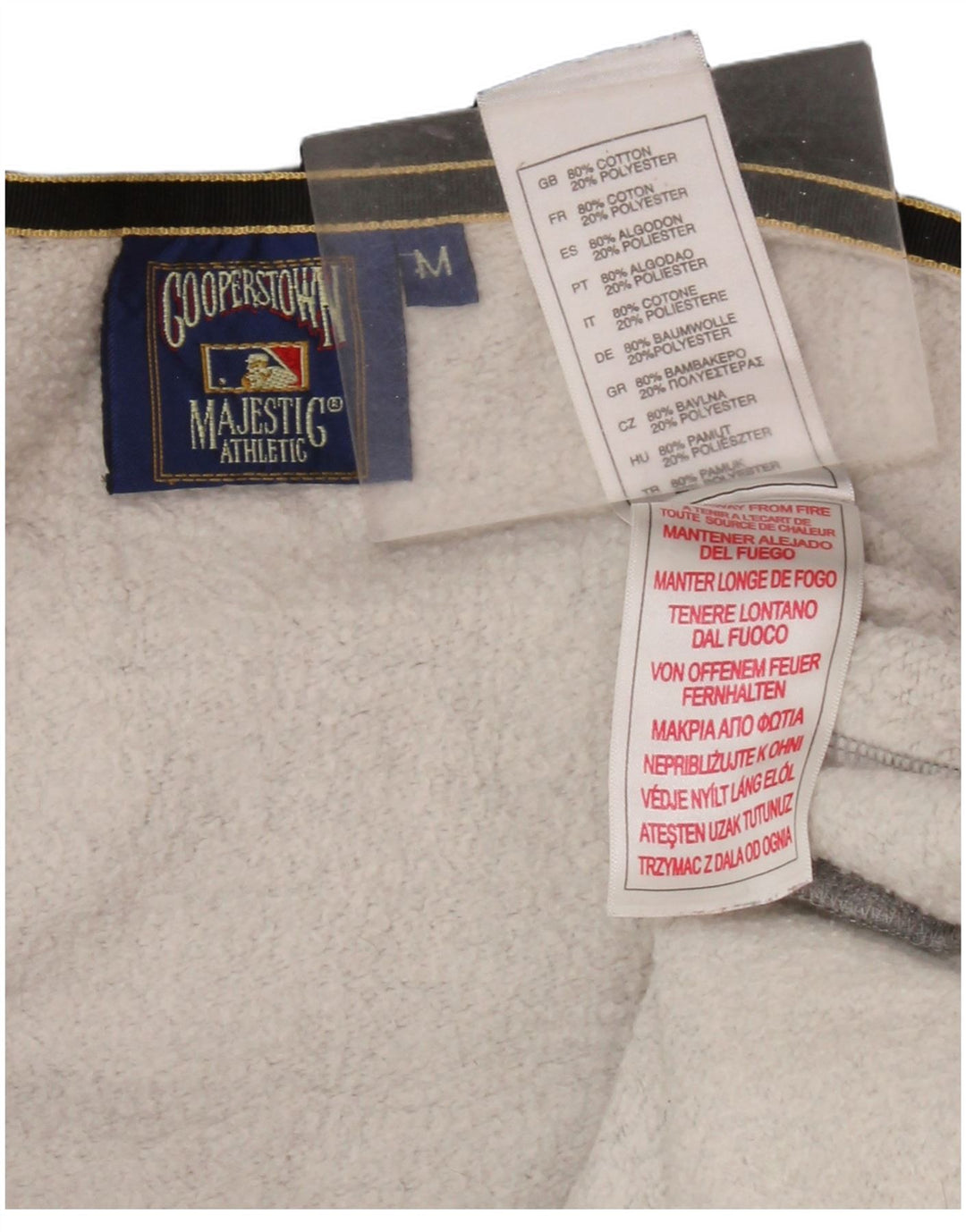 MAJESTIC Womens New York Yankees Zip Hoodie Sweater UK 14 Medium Grey