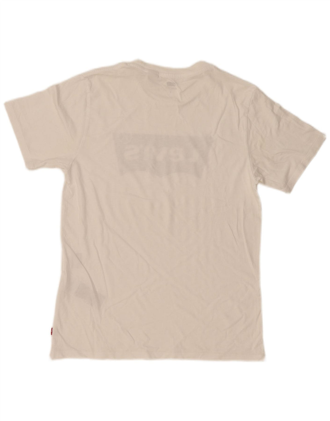 Levi's Mens Graphic T-Shirt Top Small White Cotton