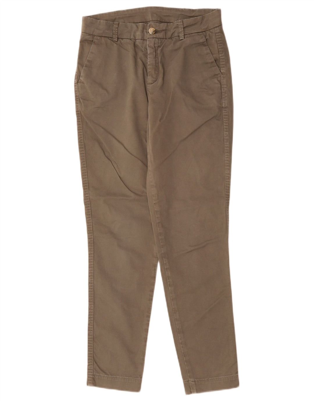 Liu Jo Womens Slim Chino Trousers W25 L26 Khaki