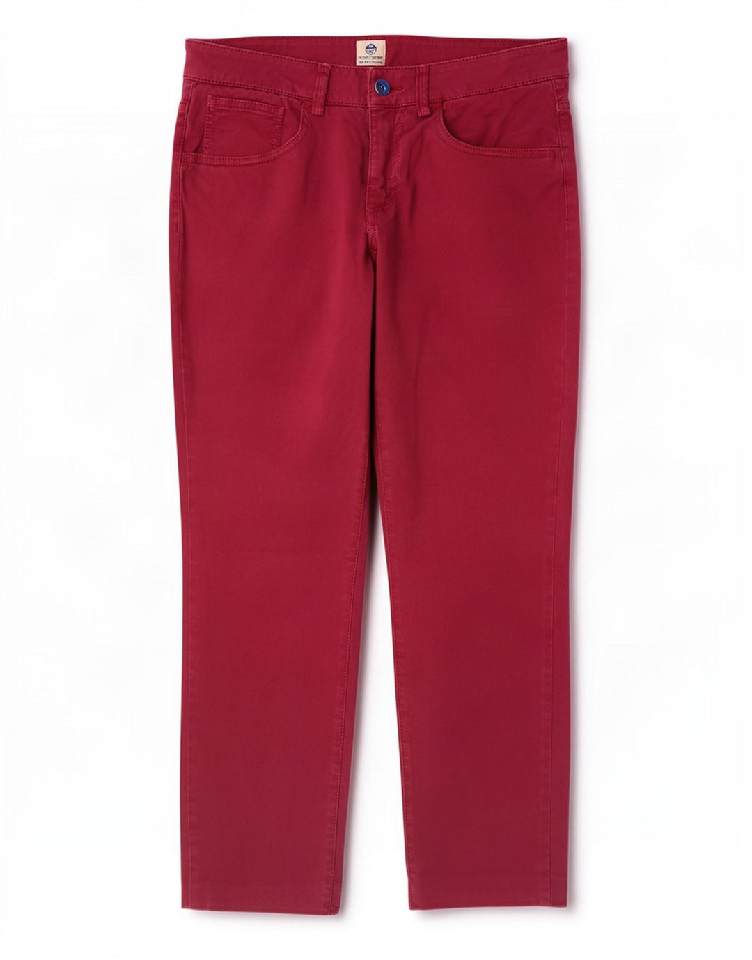 North Sails Womens Cropped Jeans W28 L25 Red Cotton