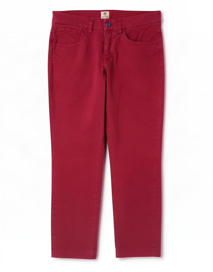 North Sails Womens Cropped Jeans W28 L25 Red Cotton