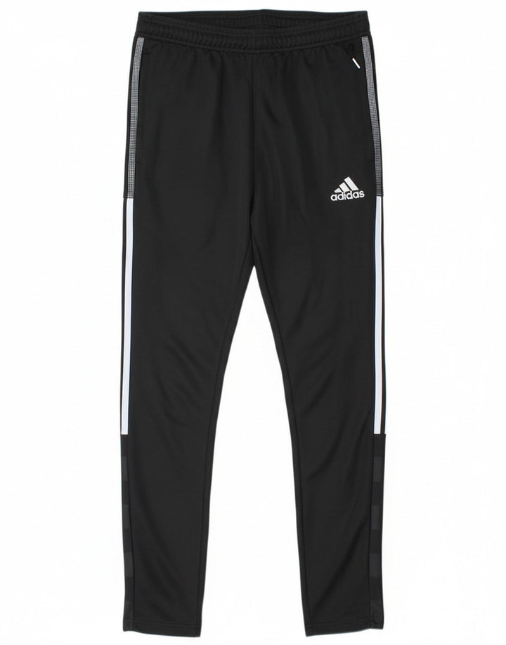 Adidas Mens Aeroready Tracksuit Trousers Medium Black Polyester
