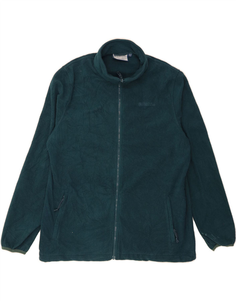 MOUNTAIN WAREHOUSE Womens Fleece Jacket UK 18 XL  Green Polyester Vintage Mountain Warehouse and Second-Hand Mountain Warehouse from Messina Hembry 
