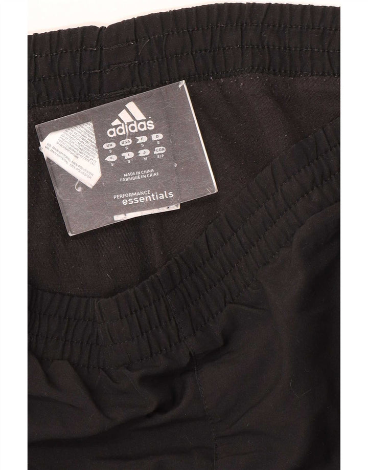 Adidas Mens Tracksuit Trousers Joggers Small  Black Polyester