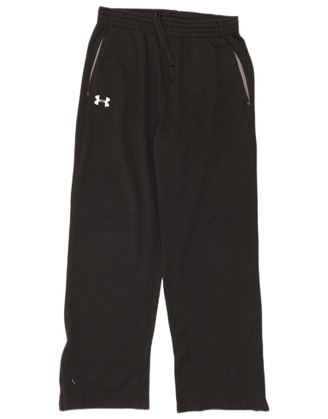 UNDER ARMOUR Mens Tracksuit Trousers Large  Black Polyester
