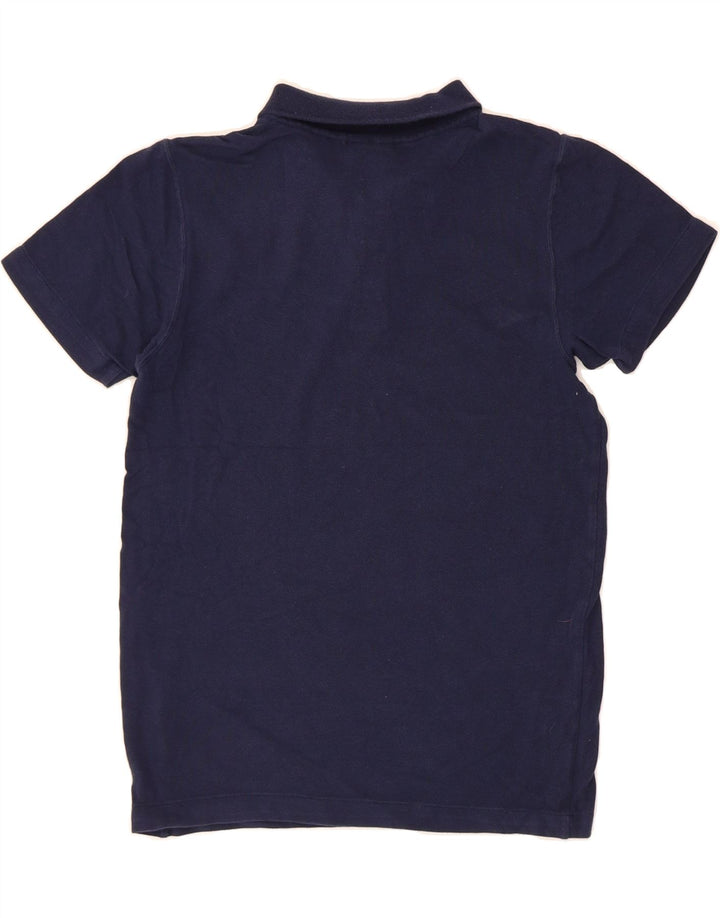 UMBRO Boys Polo Shirt 13-14 Years Small Navy Blue Vintage Umbro and Second-Hand Umbro from Messina Hembry 