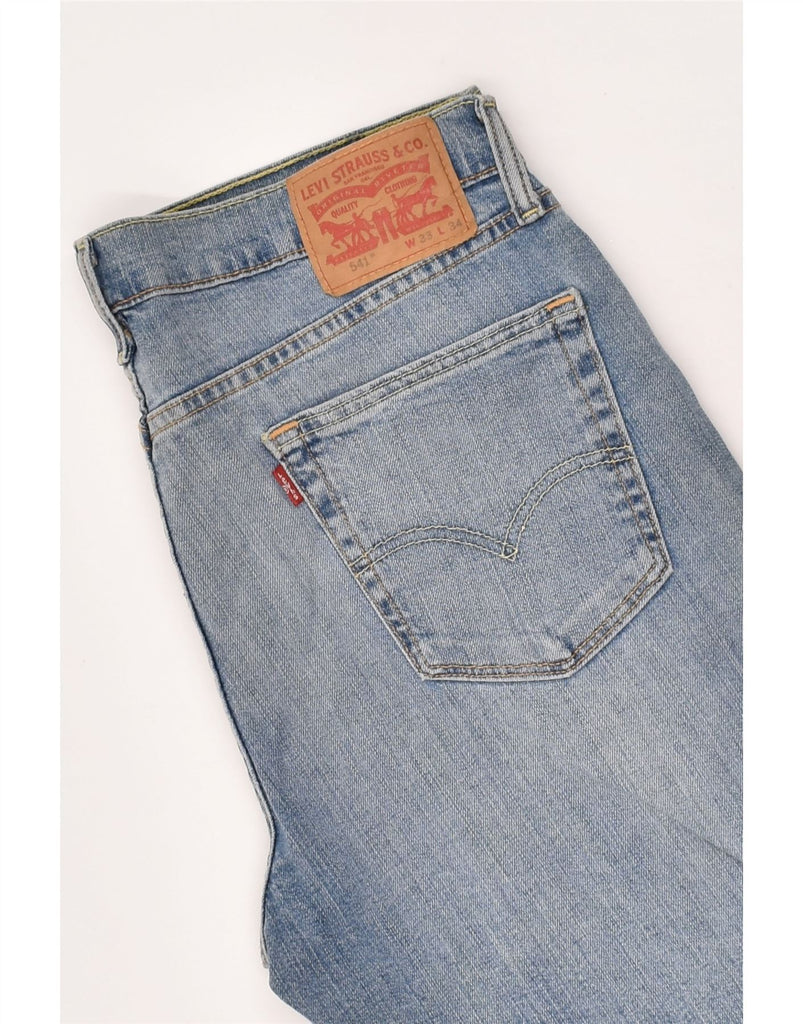 LEVI'S Mens 541 Straight Jeans W33 L34 Blue Cotton | Vintage Levi's | Thrift | Second-Hand Levi's | Used Clothing | Messina Hembry 