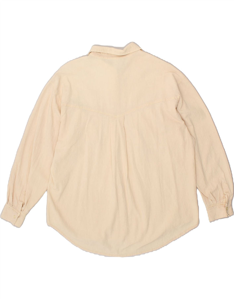 VINTAGE Womens Shirt EU 44 XL Beige | Vintage Vintage | Thrift | Second-Hand Vintage | Used Clothing | Messina Hembry 