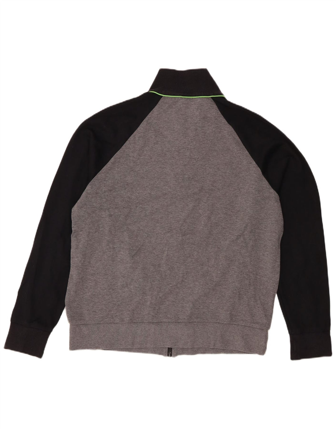 Hugo Boss Mens Tracksuit Top Jacket 2XL Grey Colourblock