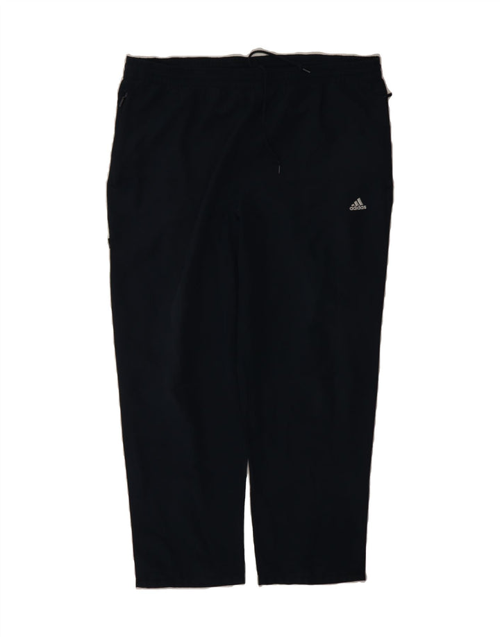 ADIDAS Mens Tracksuit Trousers XL Navy Blue Polyester Vintage Adidas and Second-Hand Adidas from Messina Hembry 