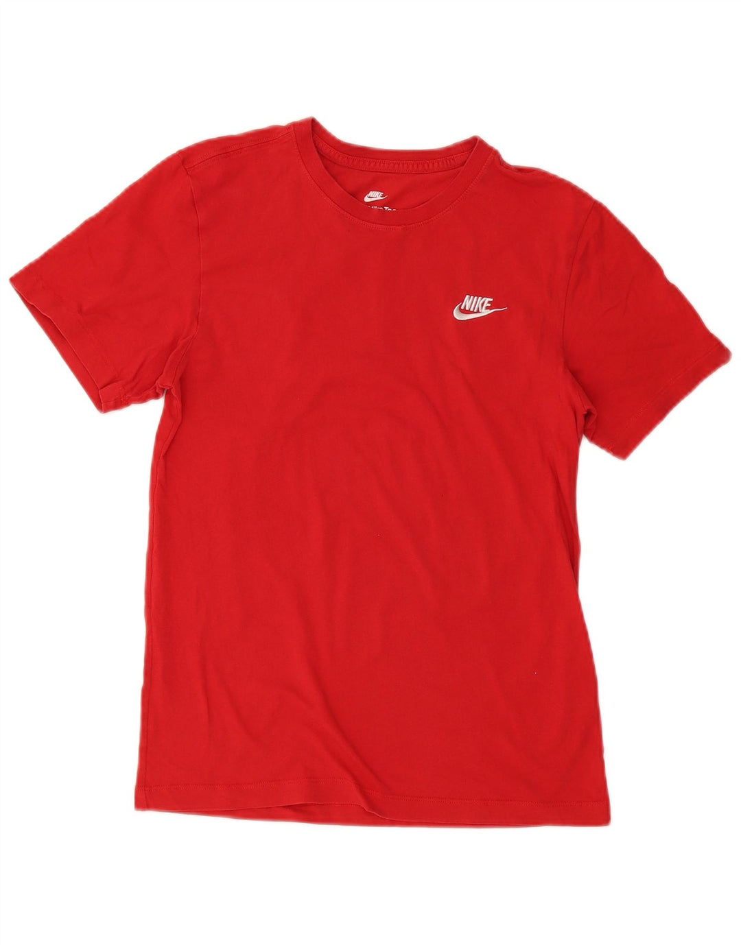 Nike Womens T-Shirt Top UK 6 XS Red