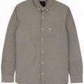 American Eagle Mens Slim Fit Shirt Medium Grey Spotted Cotton