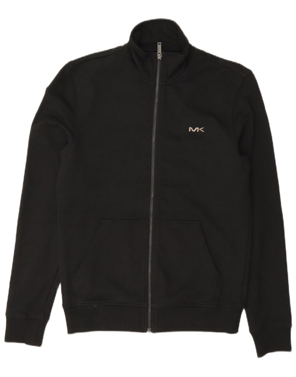 Michael Kors Mens Tracksuit Top Jacket XS Black Cotton