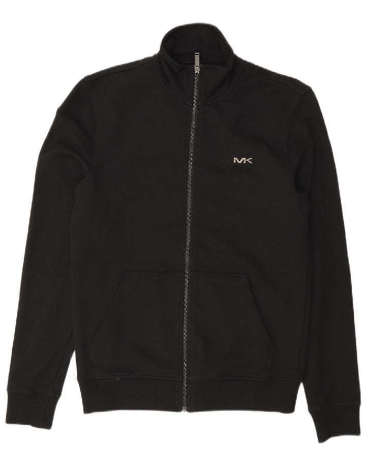 Michael Kors Mens Tracksuit Top Jacket XS Black Cotton