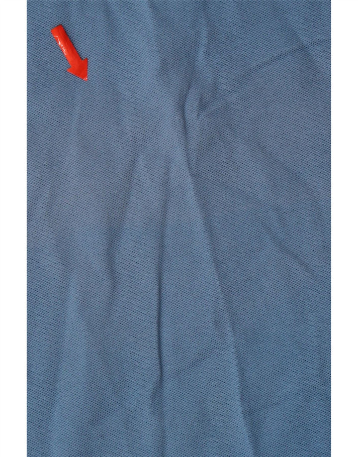 Lacoste Womens Polo Dress Size 40 Medium Blue