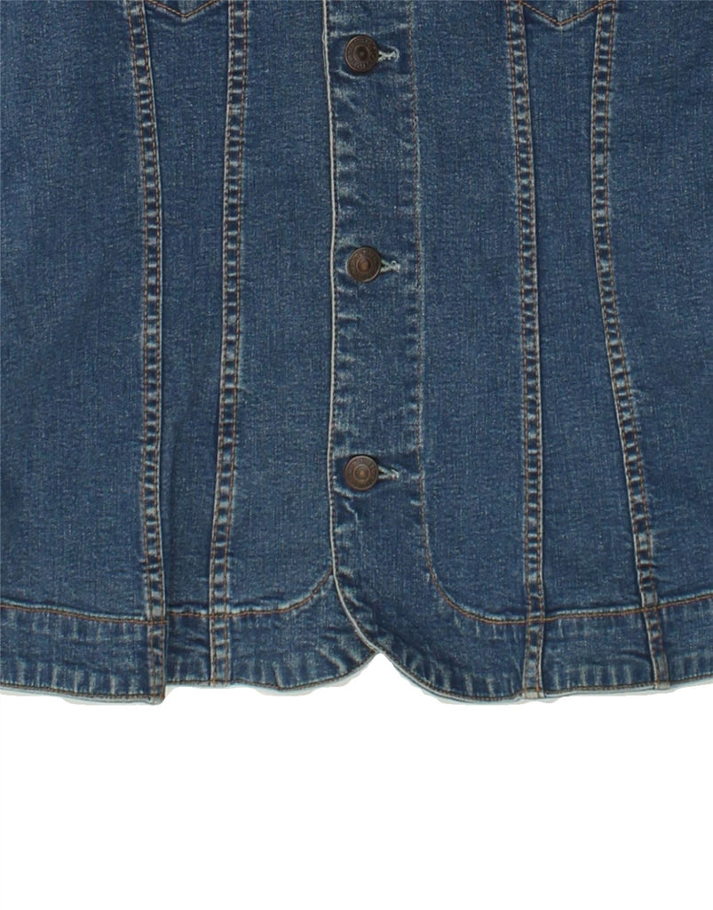 LEVI'S Womens Denim Jacket UK 10 Small Blue Cotton | Vintage Levi's | Thrift | Second-Hand Levi's | Used Clothing | Messina Hembry 