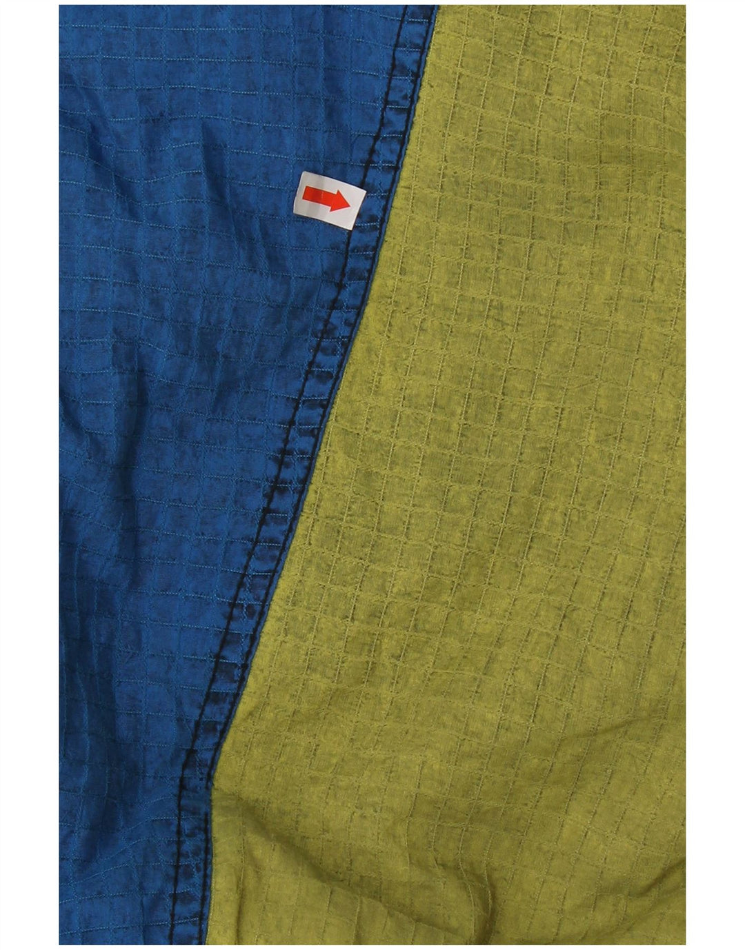 Vintage Mens Hooded Ski Jumpsuit IT 52 Large Blue Colourblock Polyamide