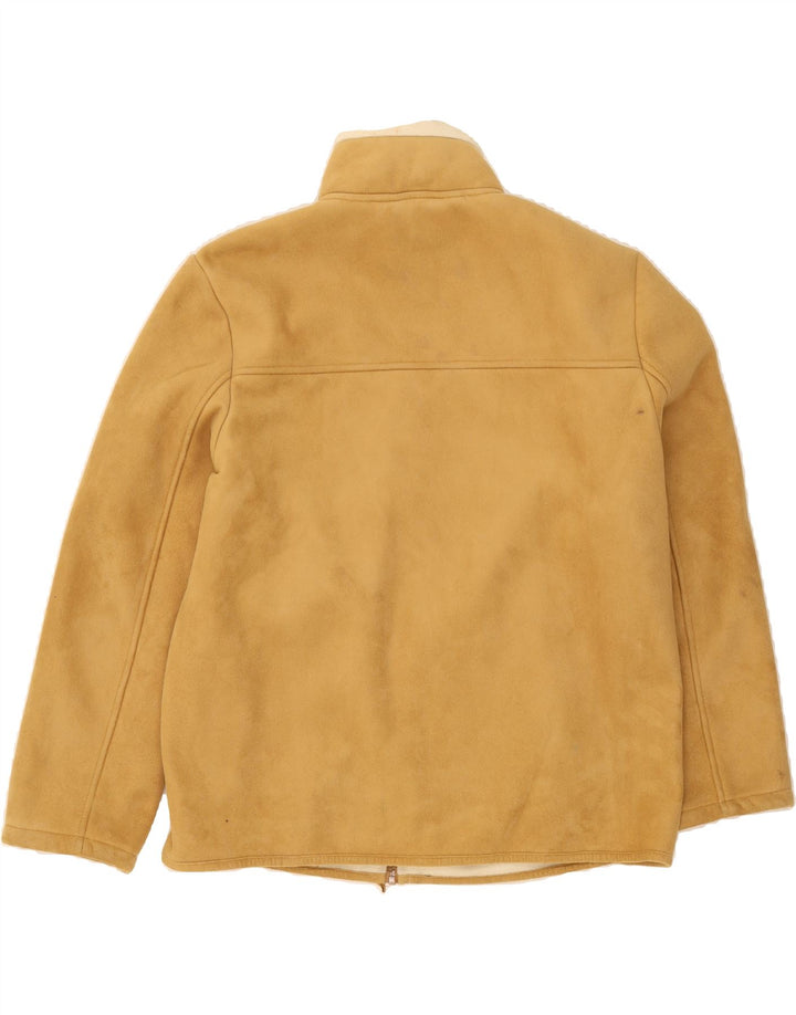 VINTAGE Womens Sherpa Jacket UK 18 XL  Beige Polyester Vintage Vintage and Second-Hand Vintage from Messina Hembry 