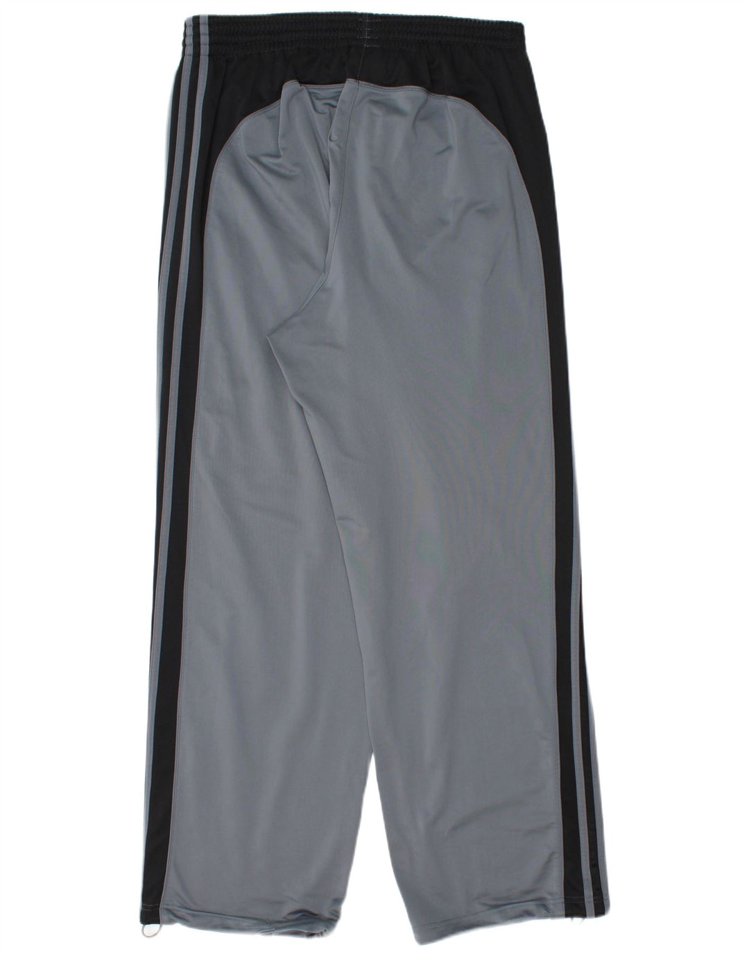 ADIDAS Mens Tracksuit Trousers Large Grey Colourblock