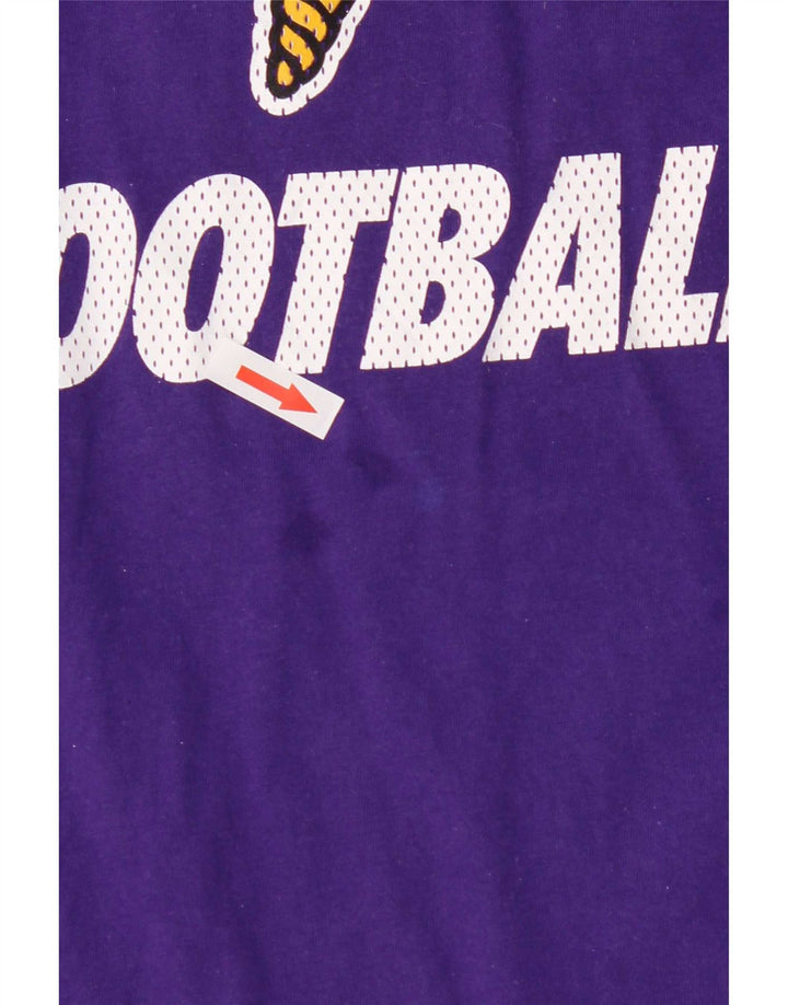 Nike Mens Minnesota Vikings Graphic T-Shirt Top Medium Purple Cotton