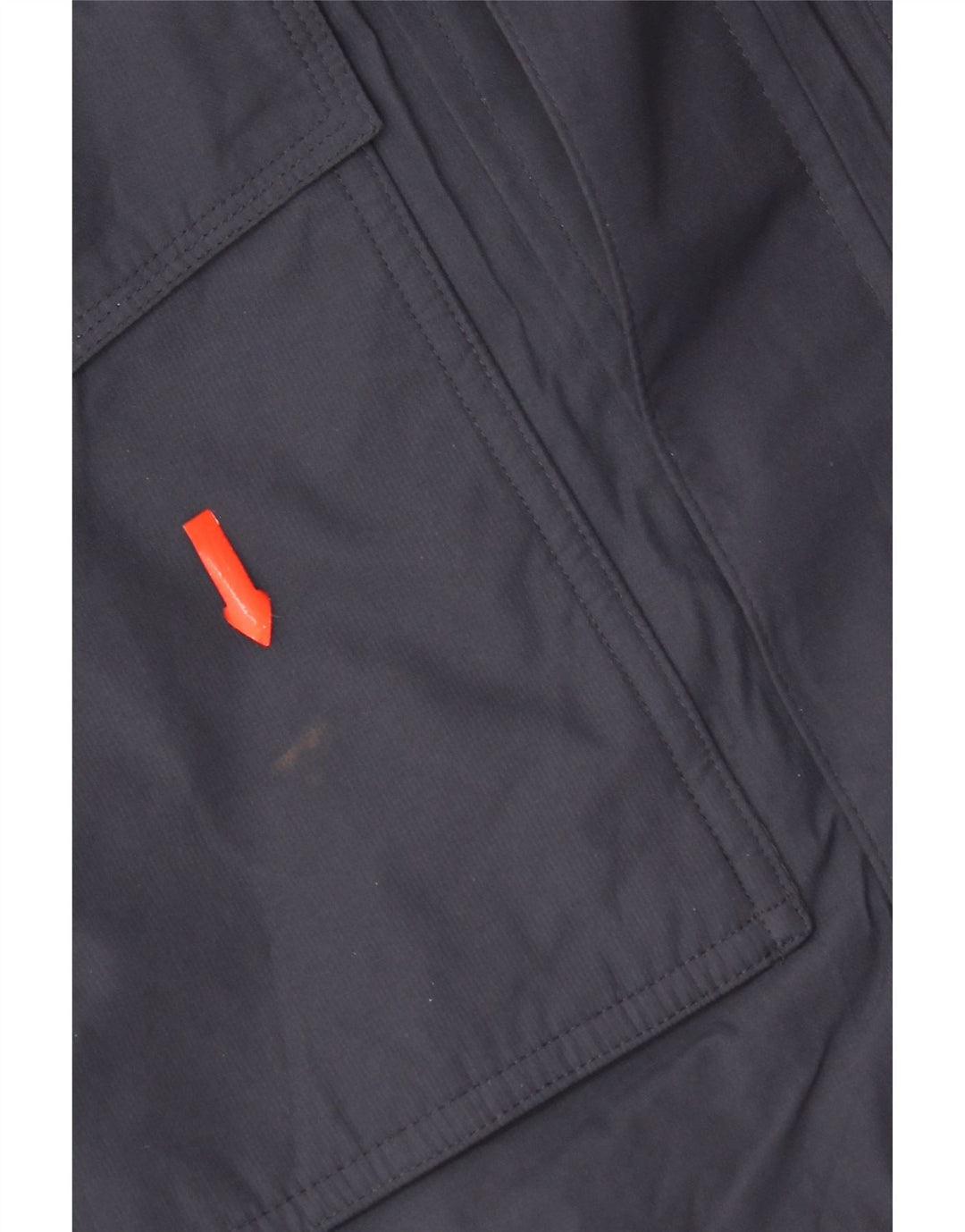 MOUNTAIN WAREHOUSE Mens Hooded Padded Jacket UK 38 Medium Navy Blue