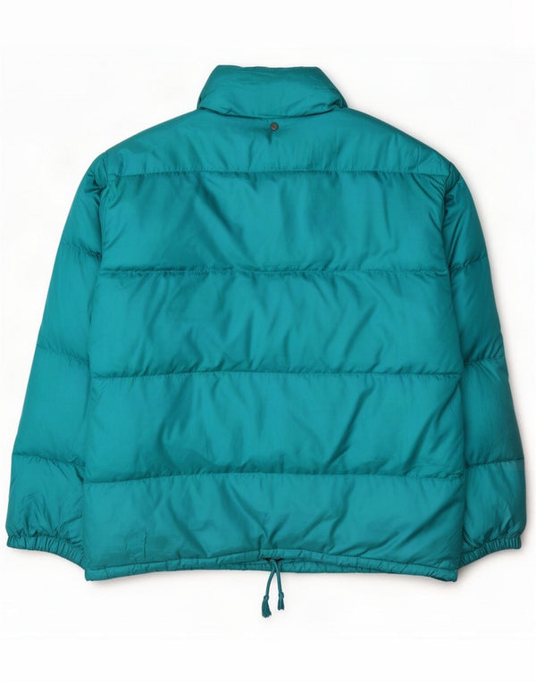 Vintage Mens Padded Jacket UK 42 XL Blue