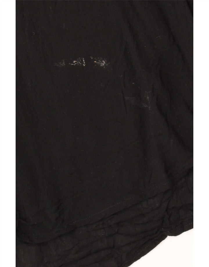 Zara Womens Sleeveless Blouse Top UK 14 Medium Black