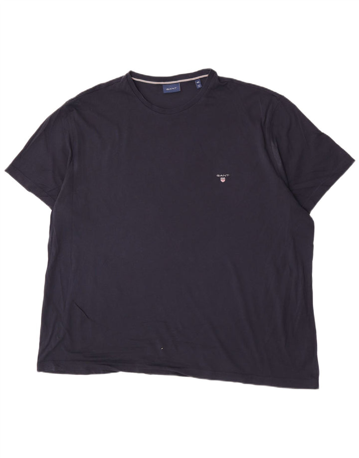 Gant Mens T-Shirt Top 5XL Navy Blue