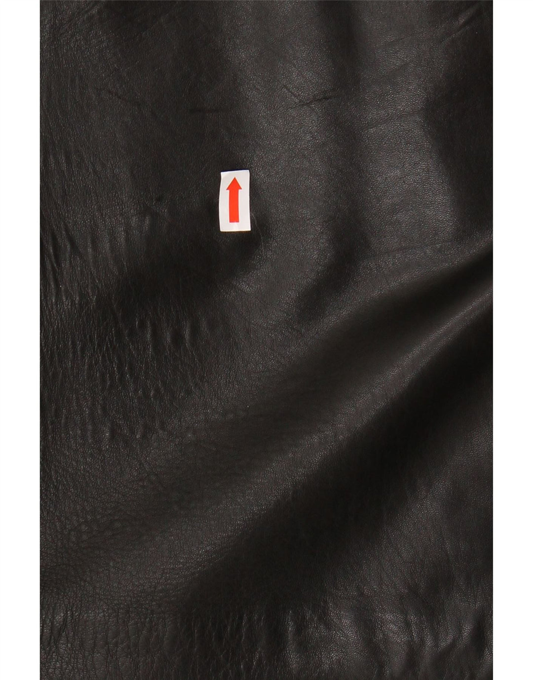 PIERRE CARDIN Mens Leather Jacket IT 58 4XL Black Leather