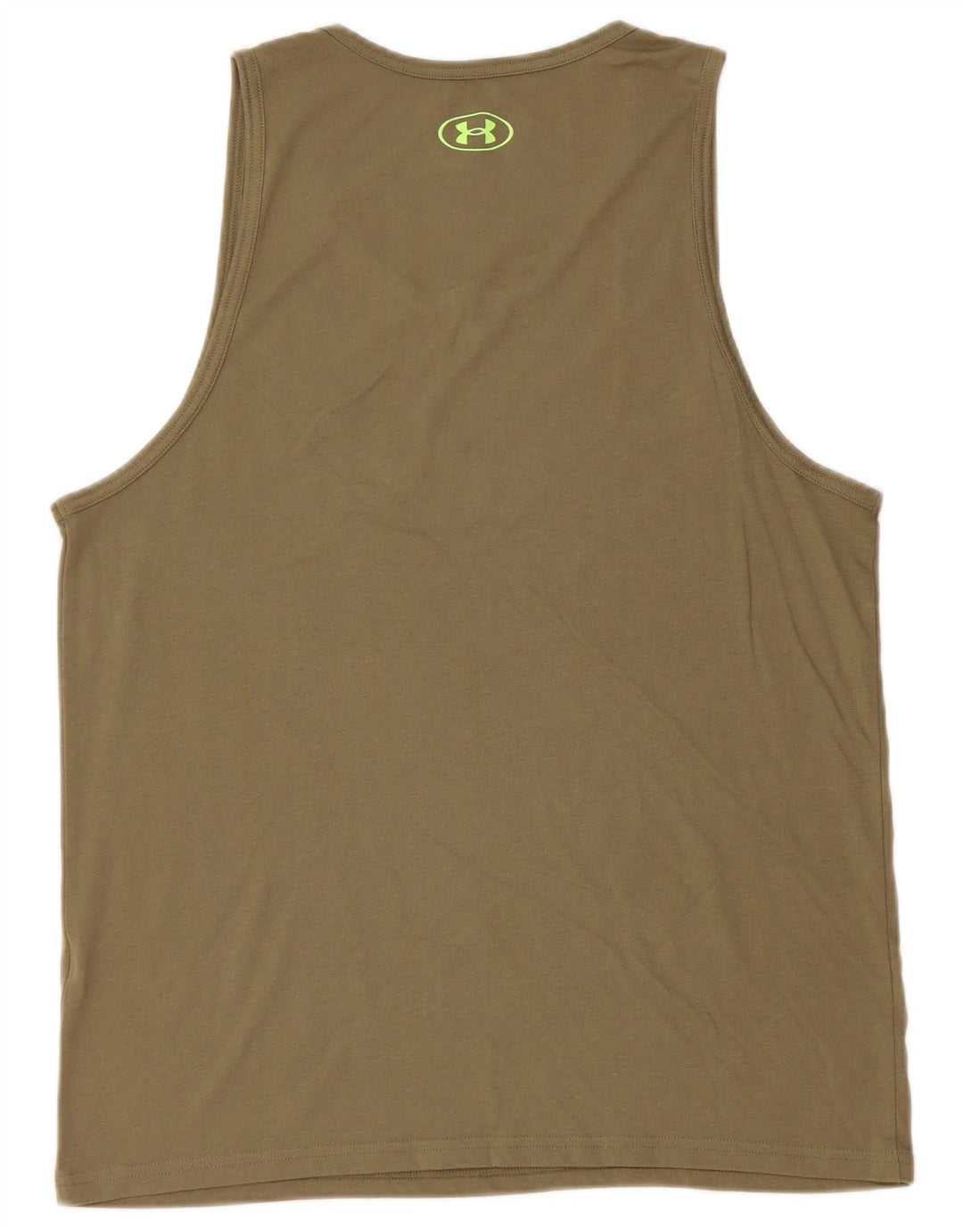 Under Armour Mens Graphic Vest Top Large Khaki