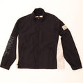 Murphy & Nye Mens Graphic Rain Jacket UK 36 Small Black Colourblock Nylon