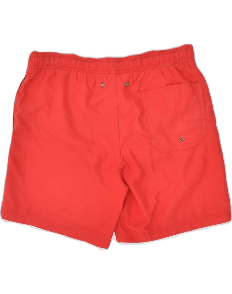 JECKERSON Mens Sport Shorts Large Red Polyester | Vintage Jeckerson | Thrift | Second-Hand Jeckerson | Used Clothing | Messina Hembry 